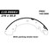 Centric Parts Premium Brake Shoes, 111.06661 111.06661 - alternate 3